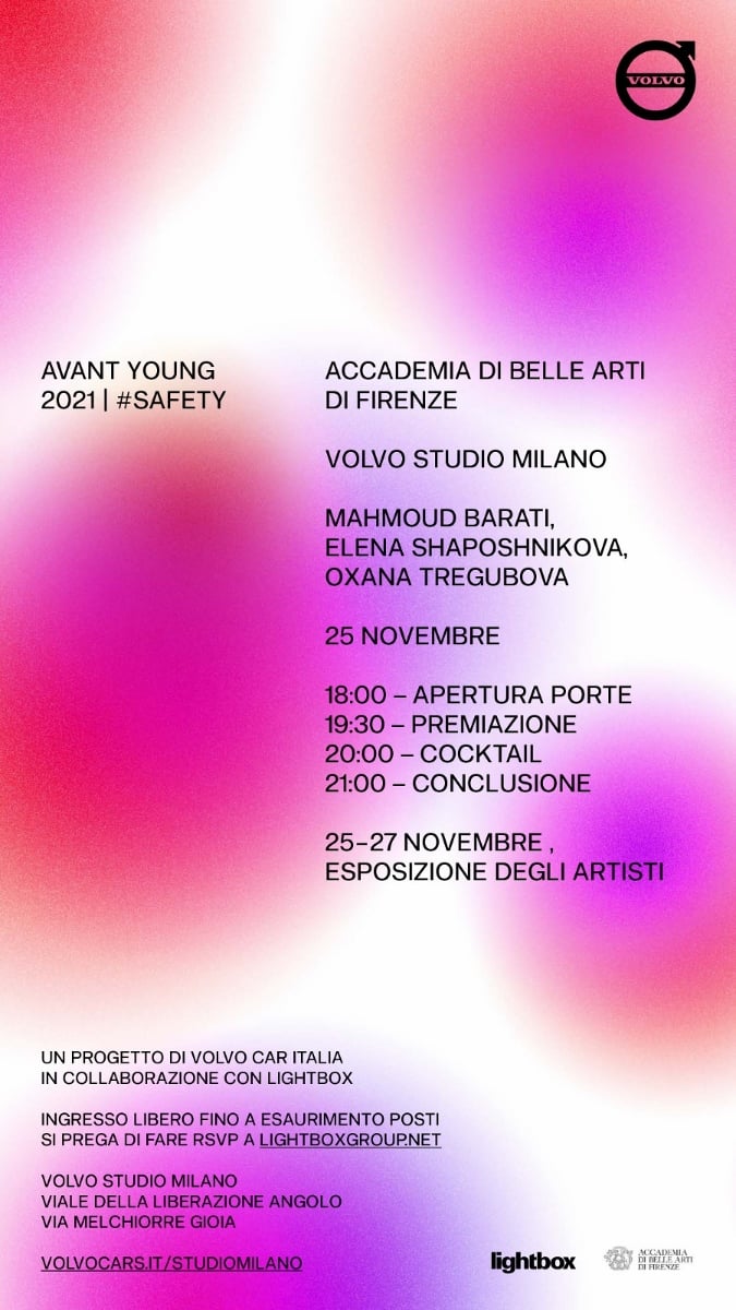 Avant Young 2021 | #safety - Accademia di Belle Arti di Firenze